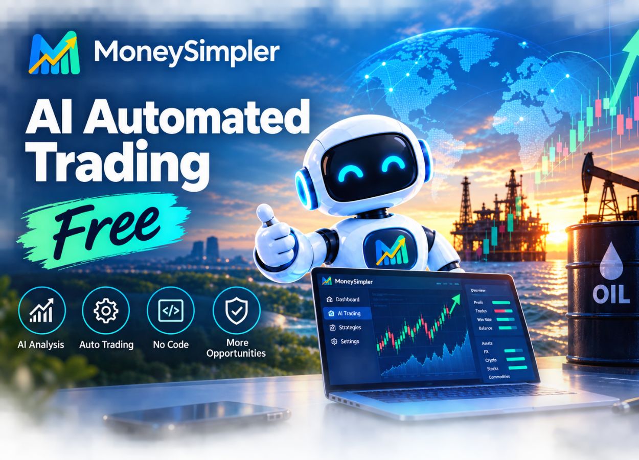 Emerging Oil Costs and Inflation Dangers Put Markets on Edge as MoneySimpler Expands Unfastened AI Automatic Buying and selling